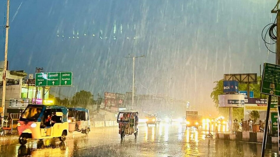 यूपी में फिर बिगड़ा मौसम, लखनऊ-कानपुर समेत कई जिलों में बारिश का अलर्ट; तेज हवाओं और बिजली का भी खतरा