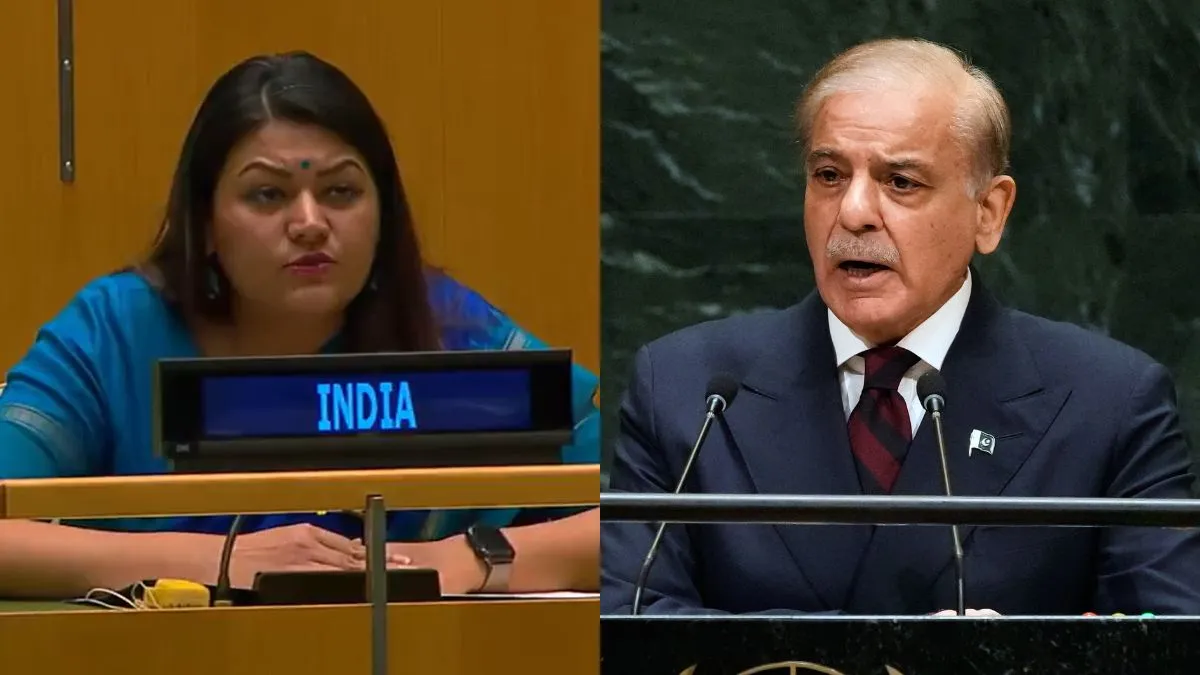 UNGA: शहबाज शरीफ के कश्मीर वाले बयान पर भारत का पलटवार, पेटल गहलोत ने आतंकवाद पर पाकिस्तान को घेरा
